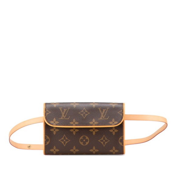 LOUIS VUITTON Brown Monogram Leather Hobo Bag - Picture 1 of 10